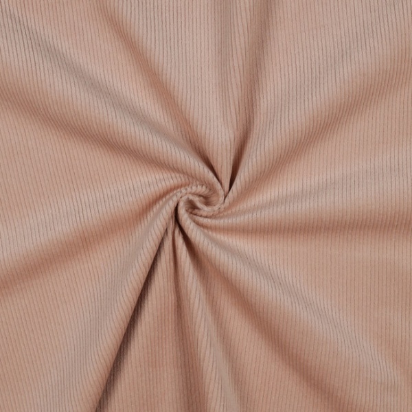 Washed Stretch Cotton Corduroy - Rose